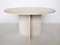 Vintage Italian Pink Marble Circular Dining Table, 1970s, Image 1