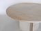 Vintage Italian Pink Marble Circular Dining Table, 1970s 4