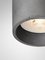 Cromia Ceiling Lamp 13 Cm in Dark Grey from Plato Design 2
