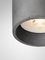 Cromia Ceiling Lamp 13 Cm in Dark Grey from Plato Design, Image 2