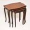 French Inlaid Rosewood Nesting Tables, 1930s, Image 2
