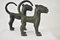 African Leopard Sculptures, Set of 2 2