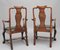 19th Century Walnut Armchairs, Set of 2, Image 9