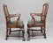 19th Century Walnut Armchairs, Set of 2 10