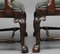 19th Century Walnut Armchairs, Set of 2, Image 6