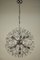 Große Chrom Dandelion Sputnik Kugel Hängelampe von Gaetano Sciolari, 1960er 1