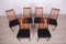 Chaises de Salon en Cuir et Teck par Leslie Dandy pour G-Plan, 1960s, Set de 6 4