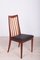 Leather and Teak Dining Chairs by Leslie Dandy for G-Plan, 1960s, Set of 6 1