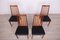 Chaises de Salon Vintage en Teck & Cuir par Leslie Dandy pour G-Plan, 1960s, Set de 4 3