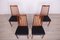 Vintage Teak & Leather Dining Chairs by Leslie Dandy for G-Plan, 1960s, Set of 4 3