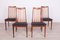 Chaises de Salon Vintage en Teck & Cuir par Leslie Dandy pour G-Plan, 1960s, Set de 4 4