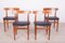 Mid-Century Teak Dining Table & Chairs Set by Hans Olsen for Frem Røjle, 1960s, Set of 5 6