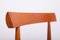 Mid-Century Teak Dining Table & Chairs Set by Hans Olsen for Frem Røjle, 1960s, Set of 5 16