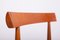 Mid-Century Teak Dining Table & Chairs Set by Hans Olsen for Frem Røjle, 1960s, Set of 5, Image 16