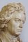 Large Antique Beethoven Bust in Plaster by Ernst Julius Hähnel for Gebrüder Weschke Dresden, Image 4