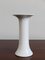 White Ceramic Vase by Franco Bucci, Pesaro, 1970s, Image 1