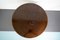 Vintage Italian Mahogany Round Side Table in the Style of Osvaldo Borsani, 1950s, Image 8