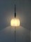 Lámpara de pared Pendel vintage de vidrio acrílico, años 70, Imagen 3