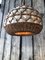 Vintage Wicker Ceiling Lamp, Image 3