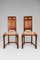 19th Century Victorian Gothic Revival Chairs in Carved Walnut, Set of 2, Image 3