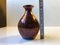 Art Deco Keramik Vase mit Glasur von EBS Klint, 1930er 2