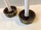 Stoneware Candleholders by Aldo Londi for Bitossi, Italy, 1960s, Set of 2 4