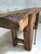 Antique Primitive Workbench in Raw Wood 11
