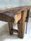 Antique Primitive Workbench in Raw Wood, Image 11