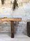 Antique Primitive Workbench in Raw Wood 14