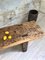 Banco da lavoro primitivo antico in legno grezzo, Immagine 26