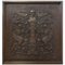 19th Century French Renaissance Chimera Plaque Carved Wood Panel 1