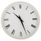 Horloge Murale en Plastique Blanc par Henning Koppel pour Georg Jensen, 1960s 1