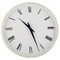Reloj de pared de plástico blanco de Henning Koppel para Georg Jensen, años 60, Imagen 1
