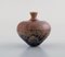 Schwedische Vase aus glasierter Keramik von Isak Isaksson, 1988 2