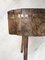 Antique Primitive Butcher's Block in Raw Wood, Image 21