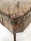 Ceppo da macellaio antico in legno grezzo, Immagine 10