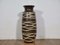 Braune Mid-Century Bodenvase von Scheurich 2