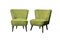 Green Cocktail Chairs, 1950s, Set of 2 1