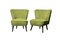 Green Cocktail Chairs, 1950s, Set of 2, Image 1