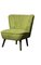 Green Cocktail Chairs, 1950s, Set of 2 2