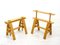 Leonardo Adjustable Working Table Easels by Achille Castiglioni for Zanotta, Italy, 1970s, Set of 2 7