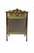 Mid-Century Modern Single Bronze Vitrine Nightstand with Glass Door and Drawer, 1930s, Image 1