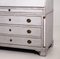 Gustavian Bureau with Bronze Hardware, Columns & Several Inside Drawers, 1790s 5