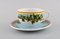 Tazas de té grandes con hojas de hiedra con platillos de Gianni Versace para Rosenthal. Juego de 10, Imagen 3