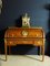 Antique Cylinder Desk in Marquetry, Image 12