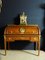 Bureau Cylindrique Antique en Marqueterie 12