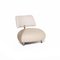 Cream Leather Pallone Armchair from Leolux 1