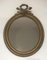 19th Century French Louis XVI Wood and Gold Stuck Mirror 1
