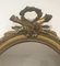 19th Century French Louis XVI Wood and Gold Stuck Mirror 3