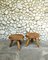 Vintage Berger Stools by Charlotte Perriand for Steph Simon, 1950s, Set of 2 3